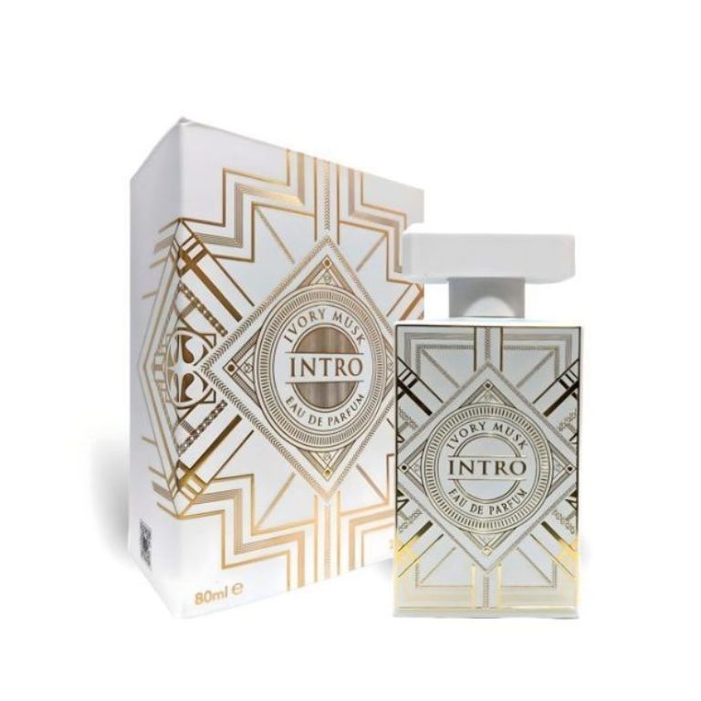 INTRO Ivory Musk Fragrance World Parfum Unisexe 80ml