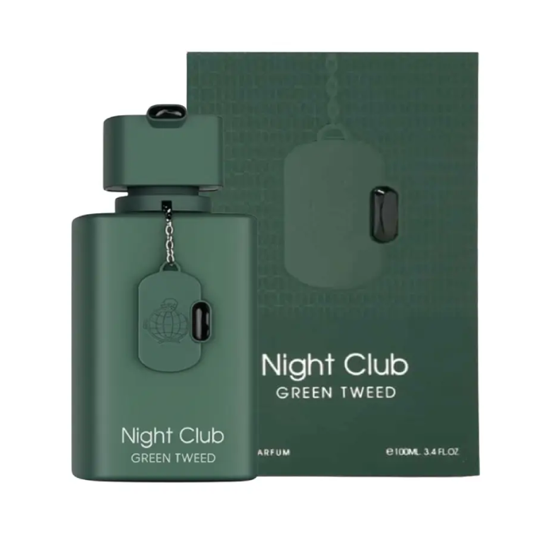 Night Club Green Tweed Fragrance World Parfum Homme 100ml - photo 2